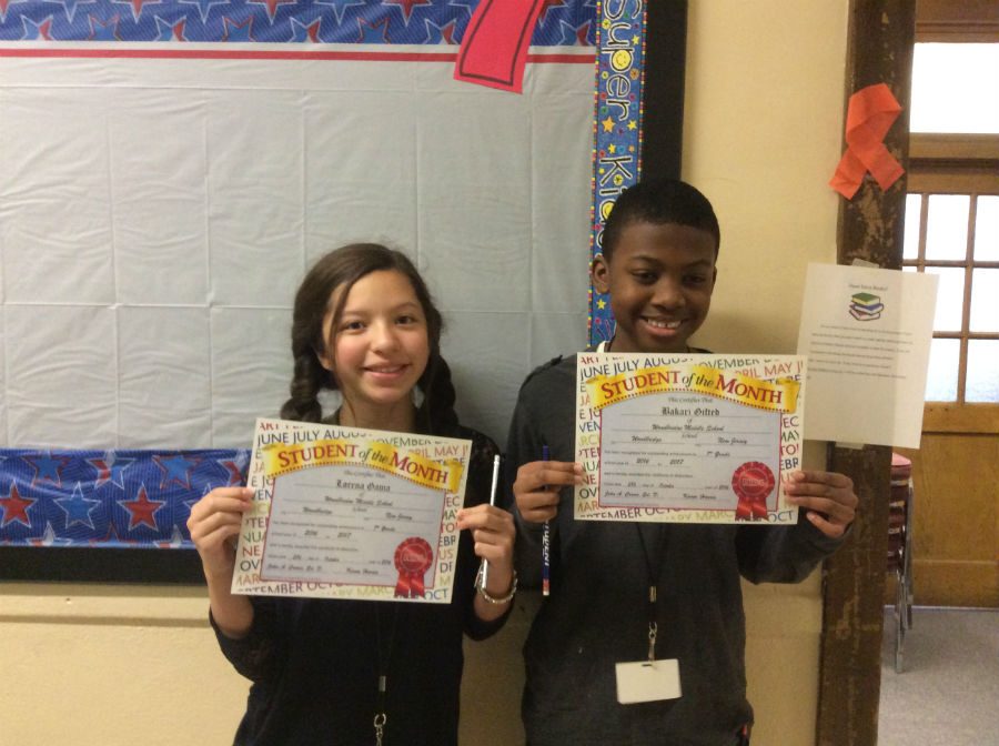WMS October students of the month!