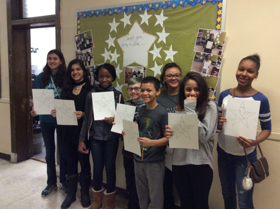 SHINING STARS: The February STAR Students pose for a picture.