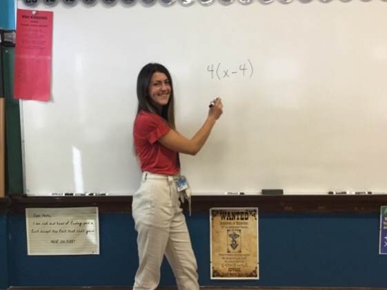 MISS SZOKE: “Distributing” knowledge on the distributive property.