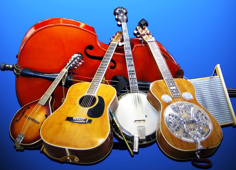 Photo via https://commons.wikimedia.org/wiki/File:Bluegrass_gospel_group%27s_Musical_Instruments,_Crossover_Junction.jpg under the Creative Commons Licence