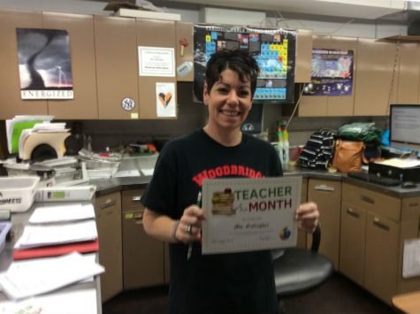 The 6th grade Teacher of the Month of February is…