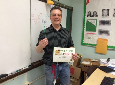 Mr.Van wins february teacher of the month