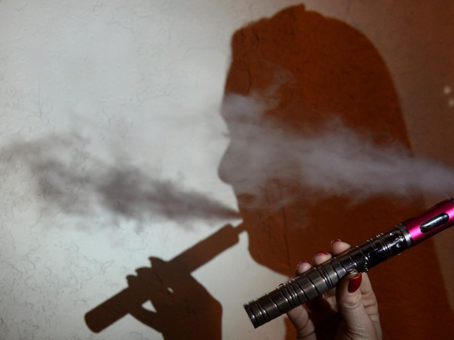 LURKING IN THE SHADOWS OF THE EPIDEMIC: Young kids may be in for long term dangers if they continue to vape.