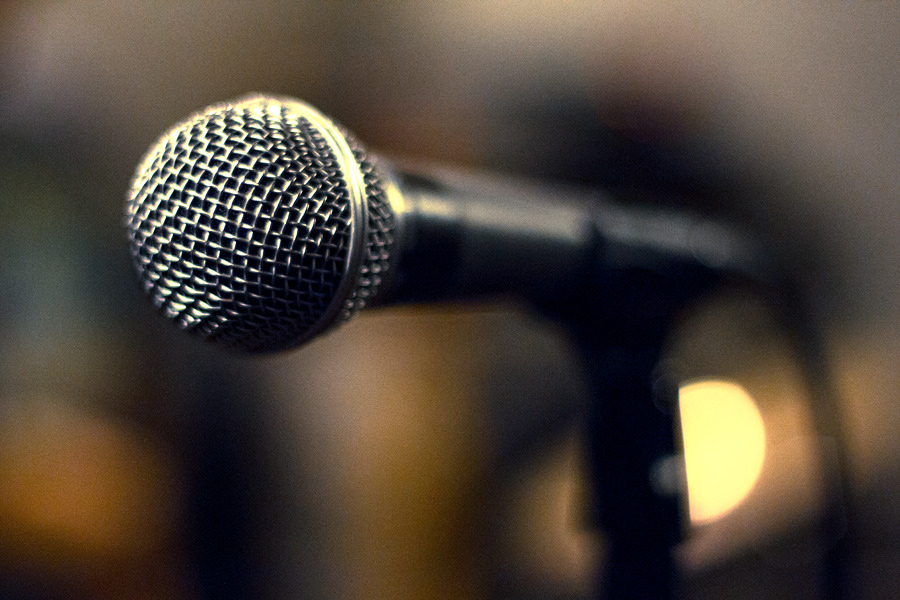 SINGING INTO MUSIC: everyone uses a microphone, but it only has one purpose.