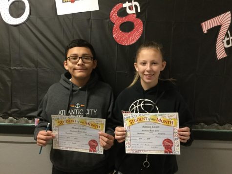 The answer key to become student of the month for November