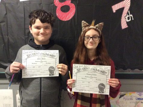 6th, 7th, and 8th Grade WMS Students of the Month of December earn the recognition they deserve.