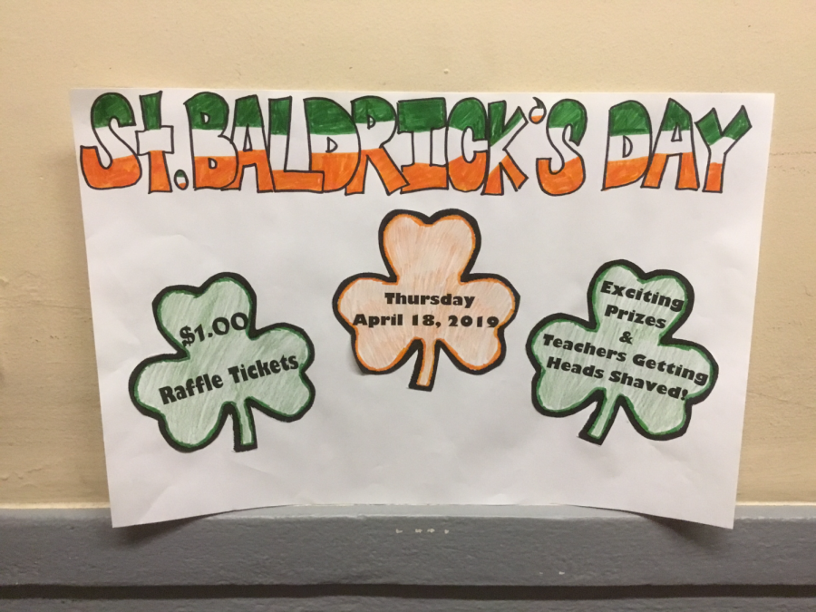 The outstanding St. Baldrick’s poster pulls us in with excitement and curiosity!