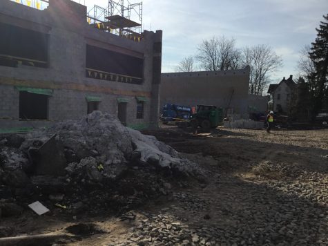 Building the suspense for the renovated school