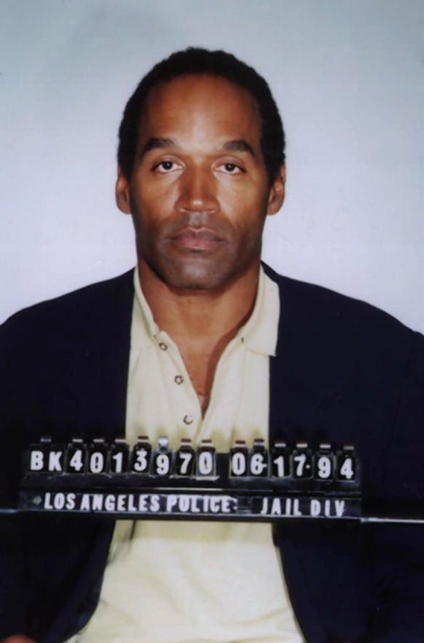 Labeled for non-commercial reuse via https://commons.wikimedia.org/wiki/File:Mug_shot_of_O.J._Simpson.jpg under the Creative Comments License