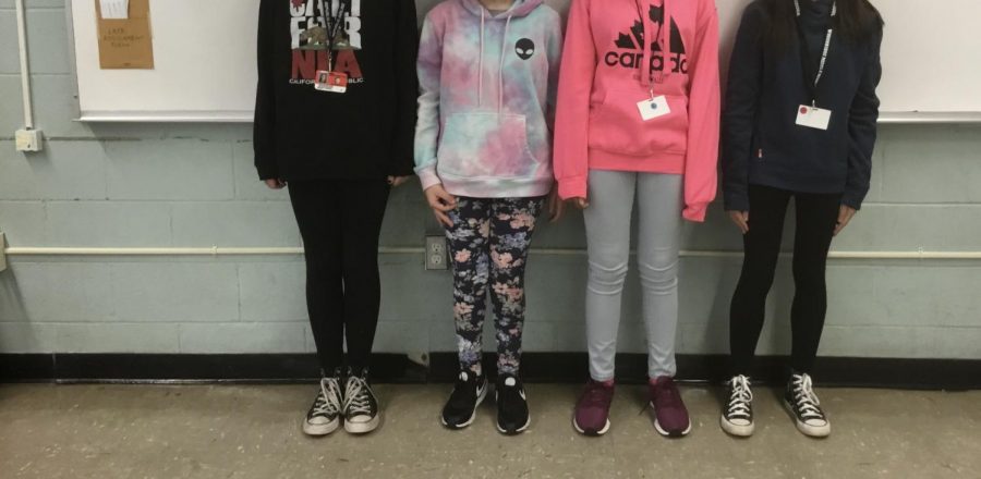 This is the style of four WMS students