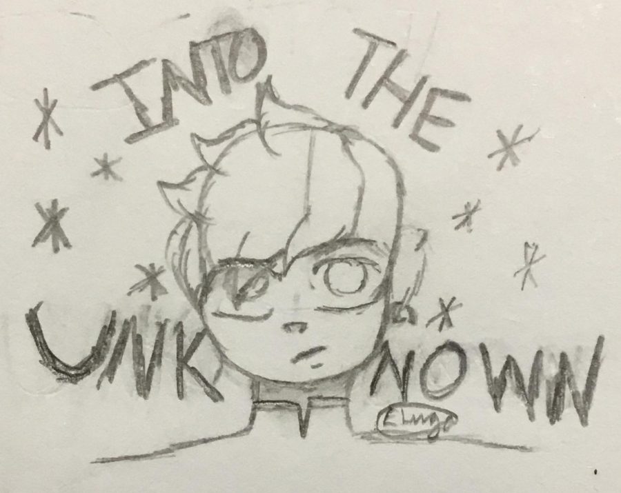 This is an image from a set of rough sketches I decided to make! It’s inspired by the Frozen 2 song, Into the Unknown. 