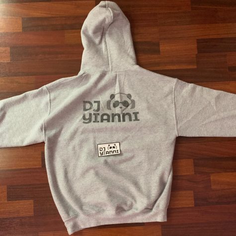 This is the official DJ Yianni Sweater. It's his favorite sweater and you might see him wearing it when he DJs at a couple parties.