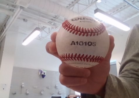ARE ALL BASEBALLS BROKEN???
This is a photo of an everyday baseball. 

