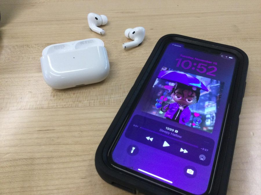 AMAZING HEADPHONES! 8th grader Mikey Reyes gives us a taste of what he listens to when relaxing.