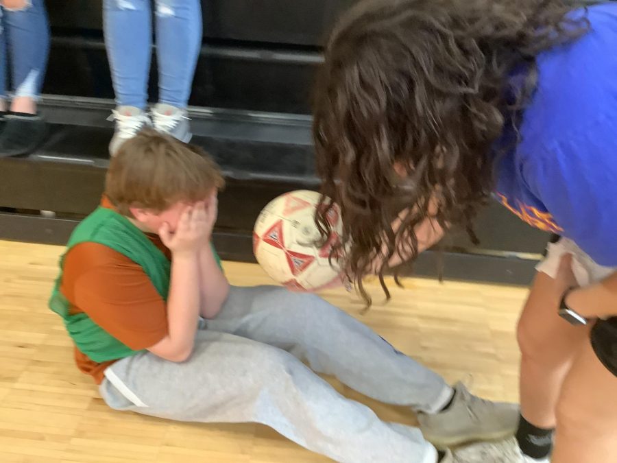 WHEN SAD PLAY SPORTS: Student is introduced to putting his anger out into sports.