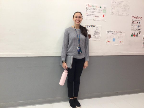 Ms. Nardoza poses for a picture.