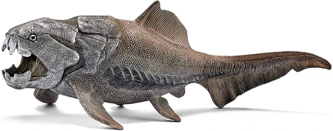 The Dunkleosteus is an extinct fish that has been extinct for around 359 million years. Photo from (https://shop.childrensmuseum.org/products/dunkleosteus)

