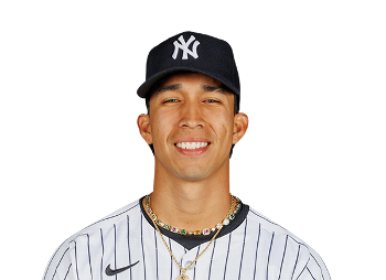 
Oswaldo Cabrera is a utility player for the New York Yankees. He was born March 1, 1999. Cabrera is from Guarenas, Venezuela. He was signed to the Yankees at the age of 16. He is number 95. The Yankees promoted Cabrera to the major leagues on August 17, 2022 and he made his major league debut that day as the starting third baseman. 
