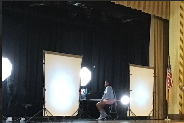 Picture day was held at WMS in the Auditorium 