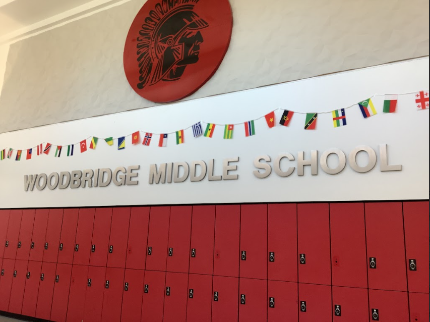 The entrance at WMS symbolizes the start of Middle school