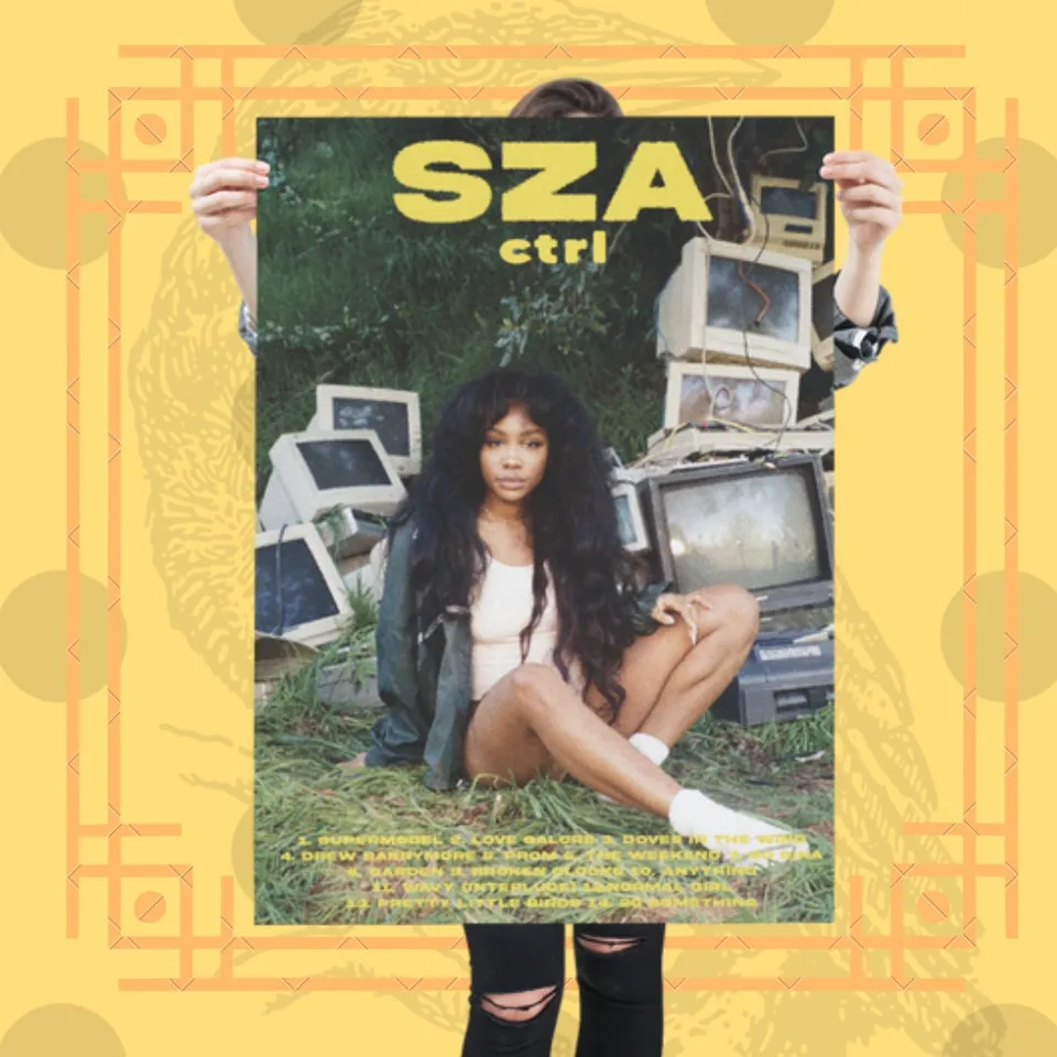 Photo via https://printerval.com/sza-premium-vertical-matte-poster-ctrl-album-cover-poster-merch-p38738035 Under Creative Commons License.
