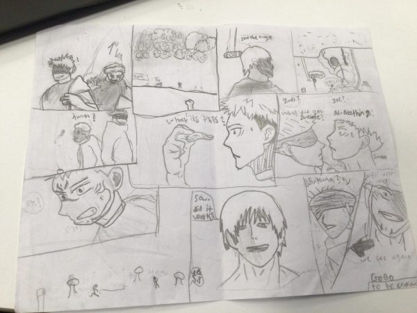 JJK Comic Drawing