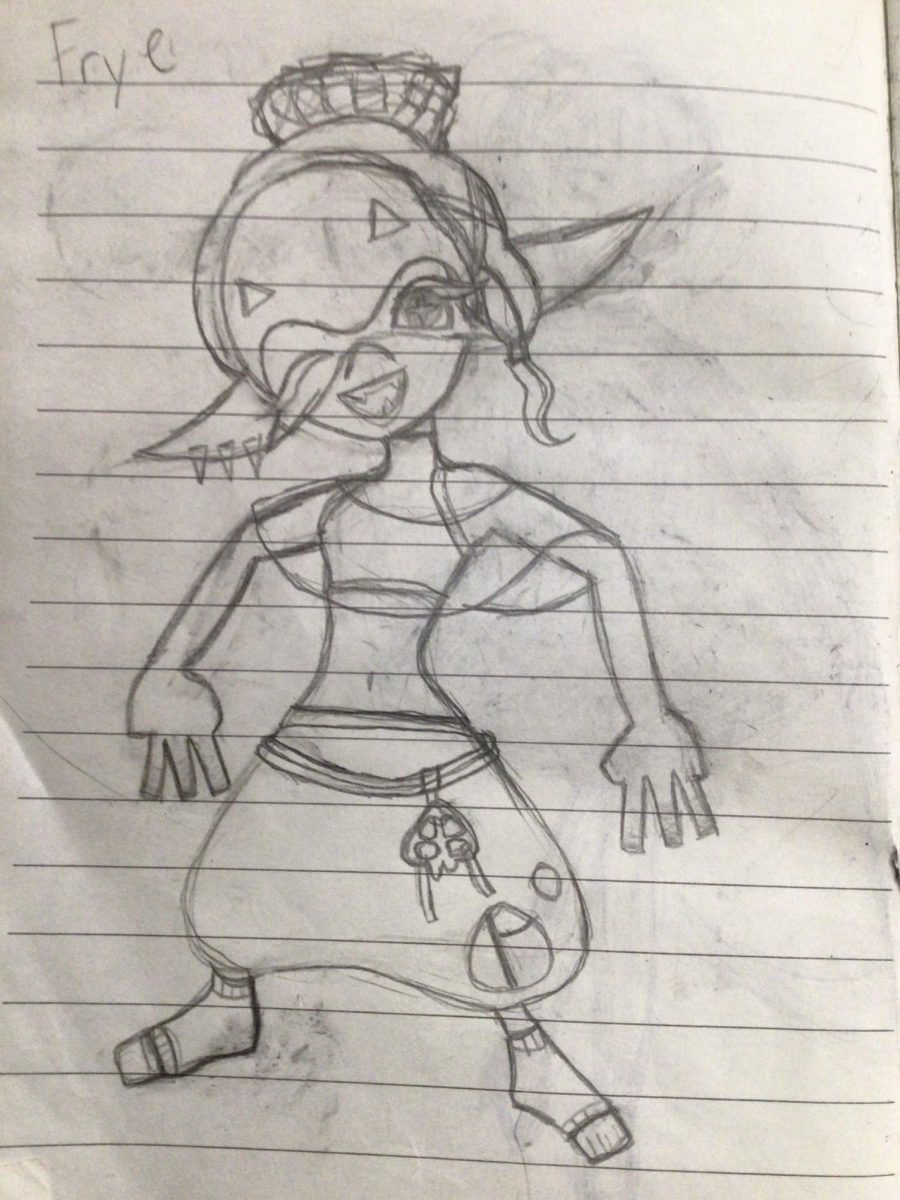 Frye from Splatoon 3