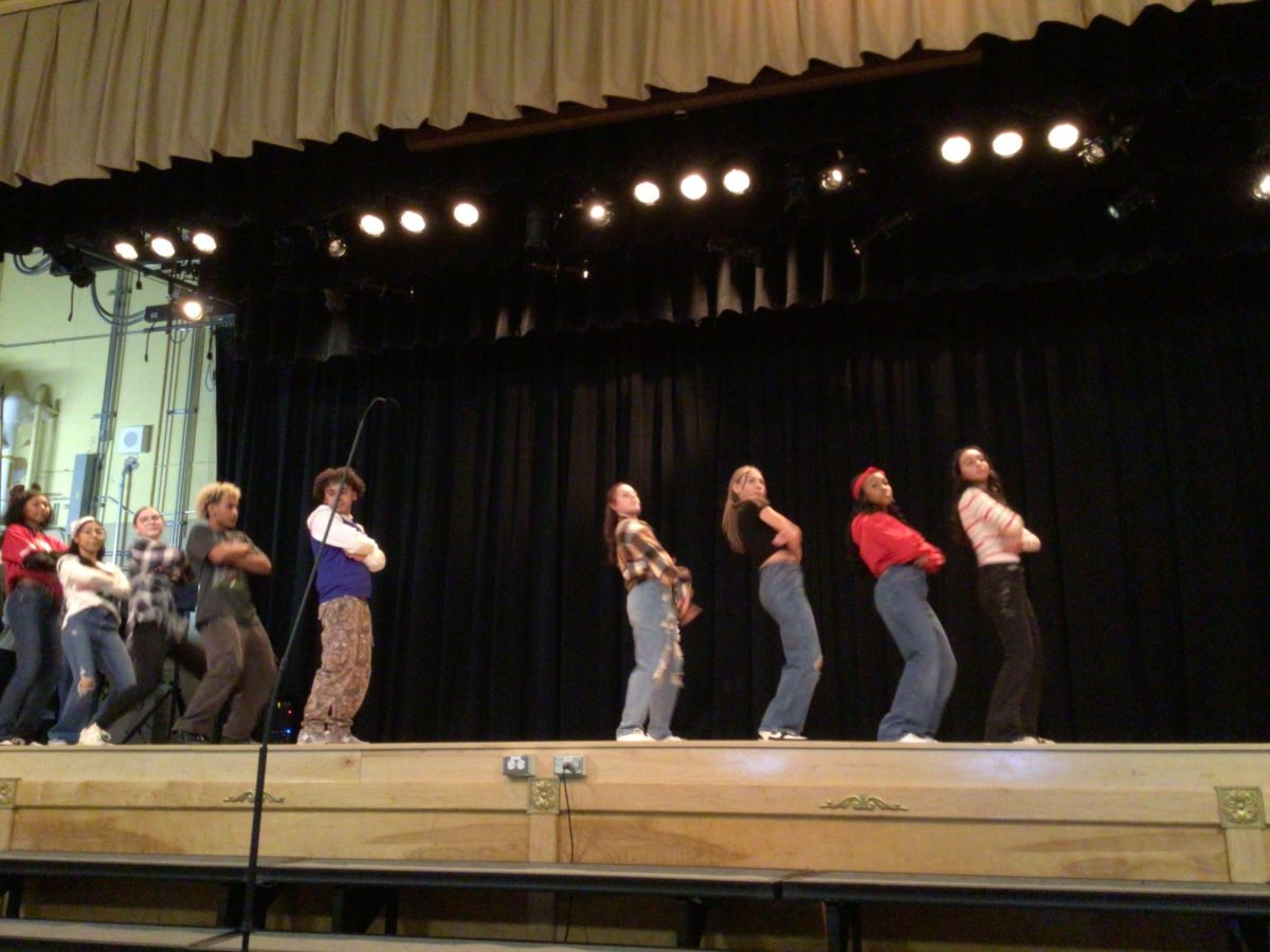 WMS dance company performing to the song 'Poison'