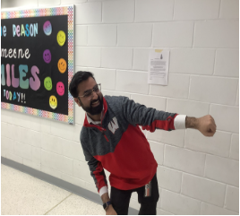 Mr Ahmed does the " Whip" at WMS on a Wednesday.