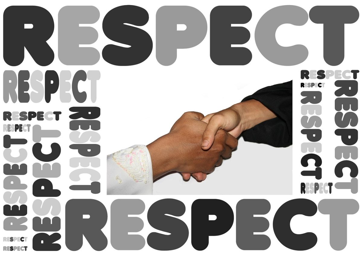 Respect each other