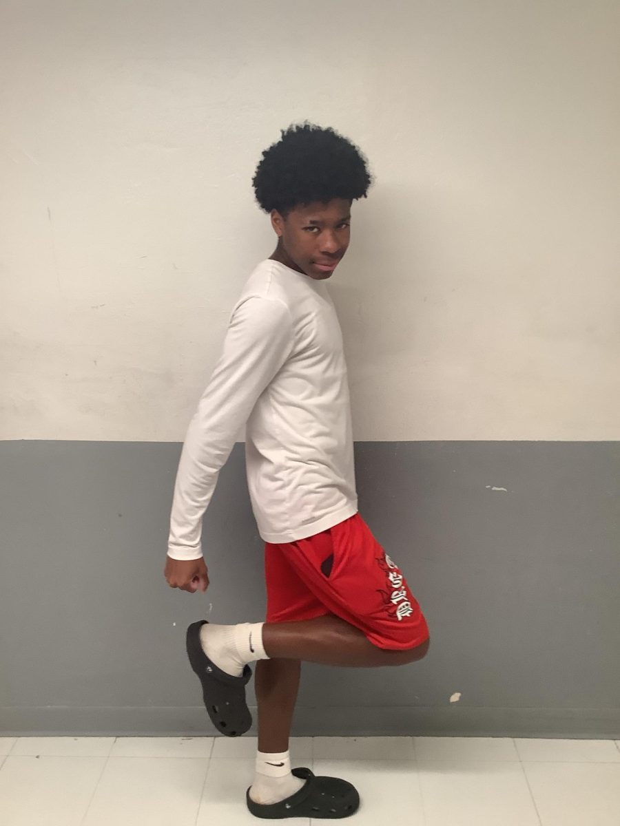 This is Braylon Holman. He is most excited to hear the song "Fein" by Travis Scott and the 8th Grade Dance and will do the Hype dance move.