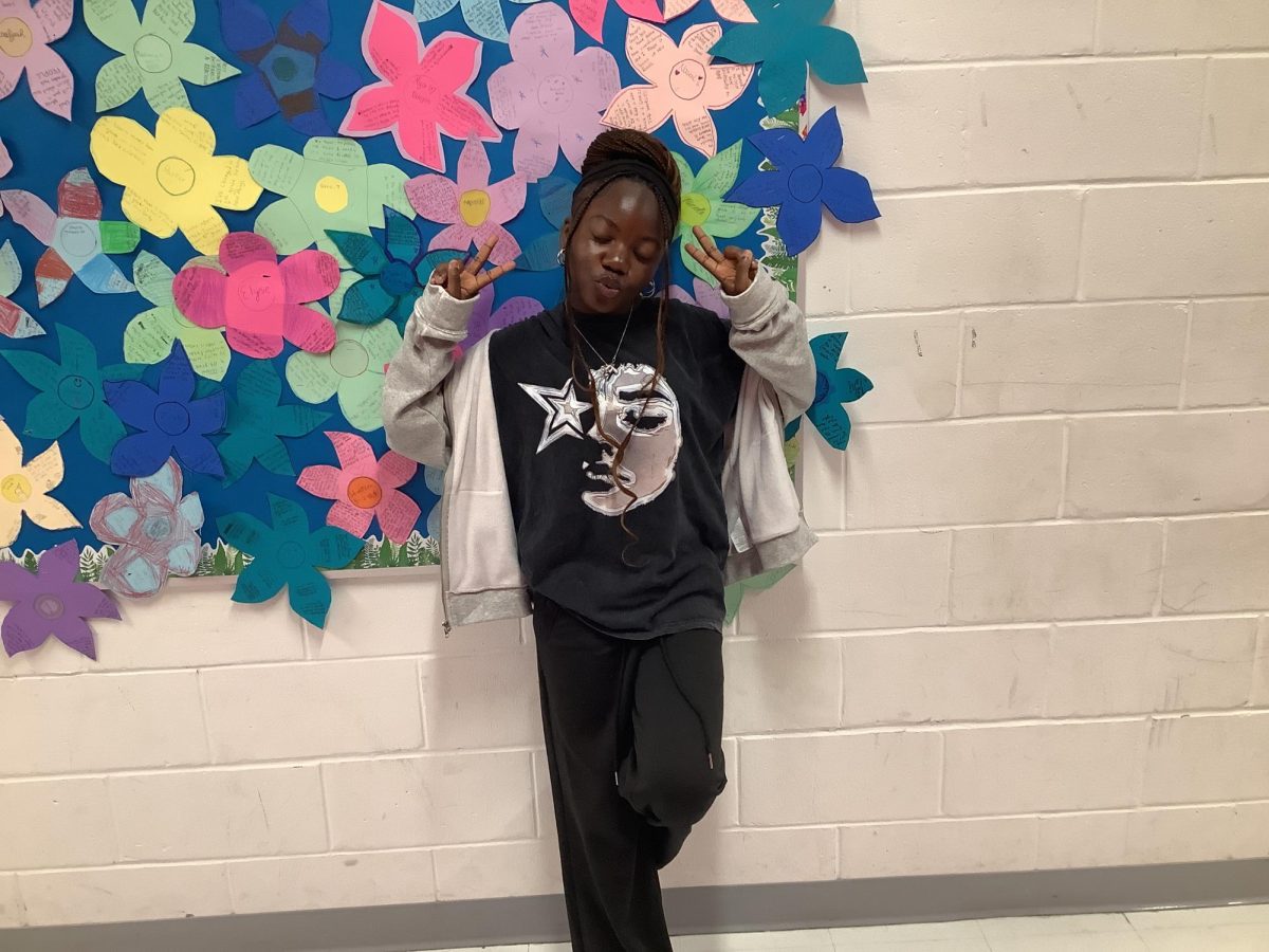 I asked Francisca Amoah, "If you could have one superpower what would it be?" She replied, "Invisibility so she would be able to get revenge on the oppositions"