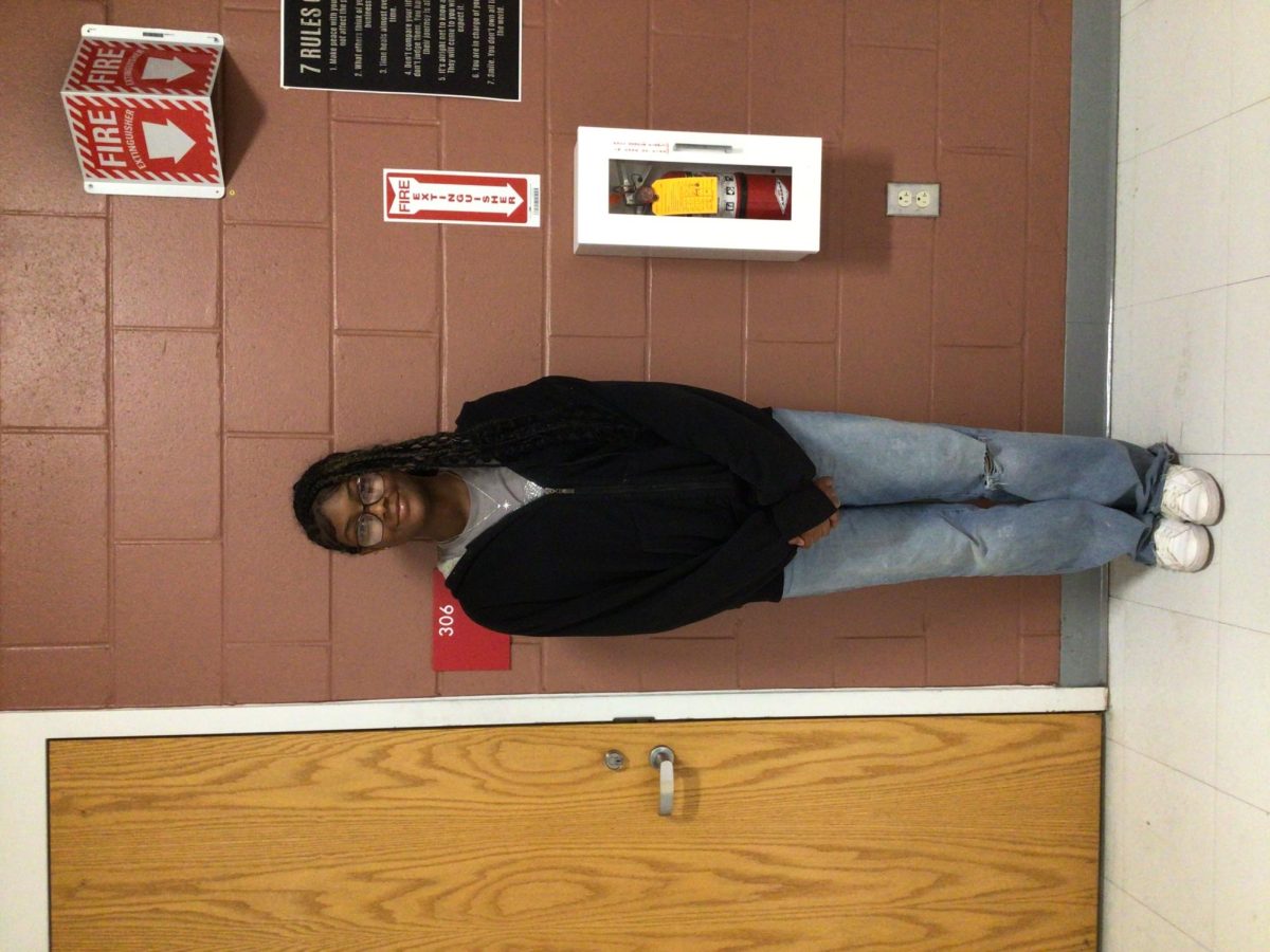 Cerenity Briggs poses for a picture.
