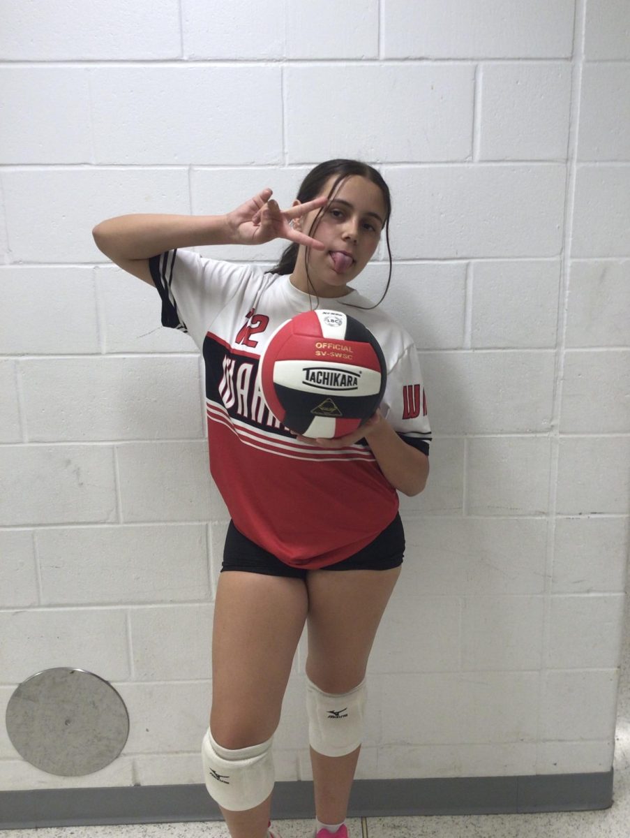 Lily gets ready to play Iselin