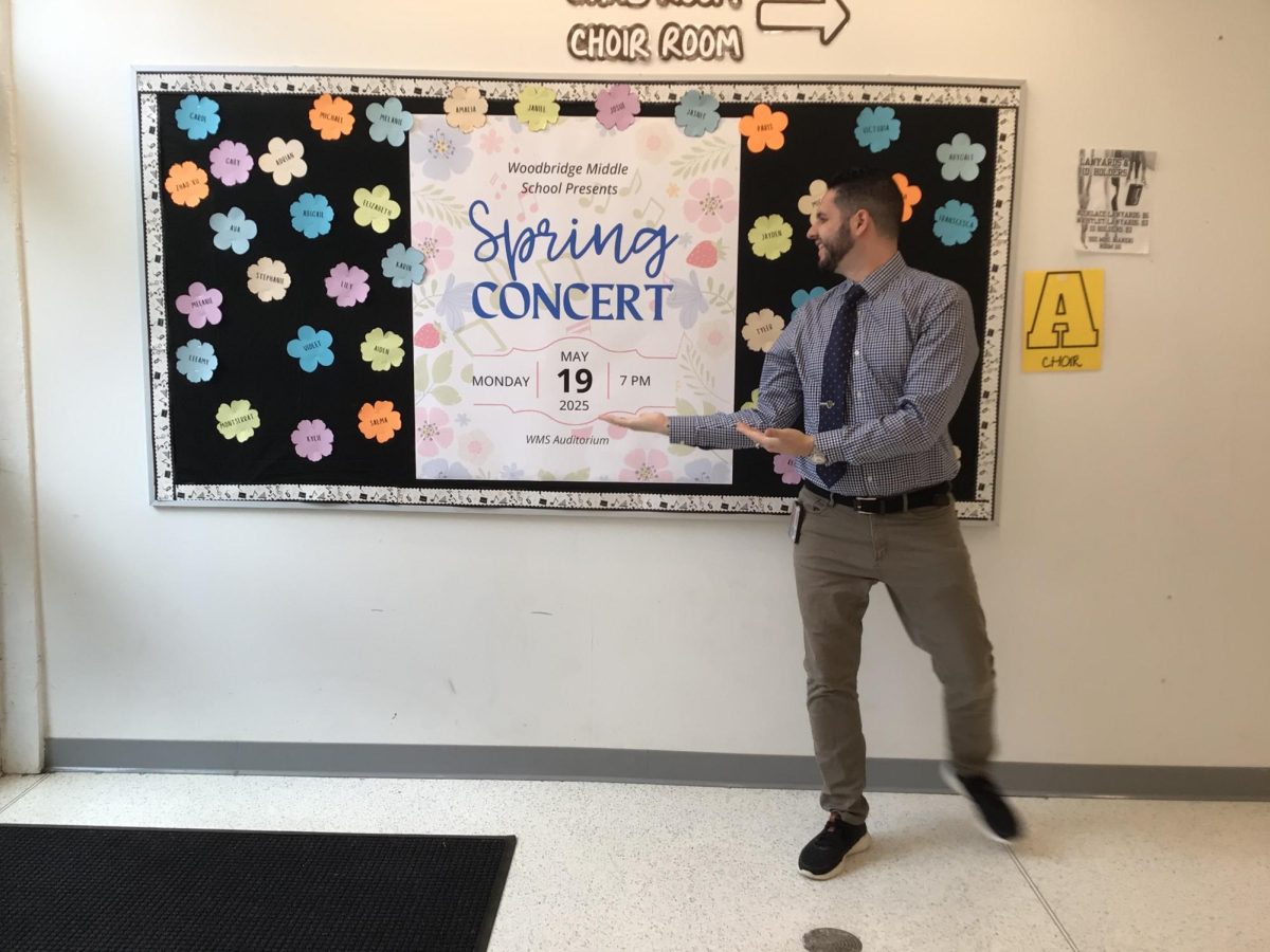 WMS Choir sings at the Spring Concert