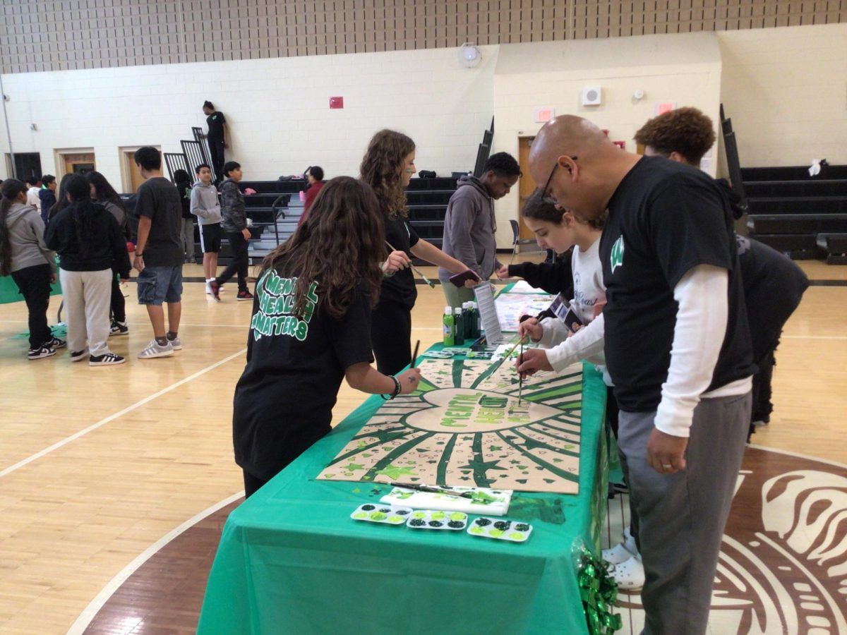 Mental Health Club hosts an event on May 29th in the gym at WMS. 

