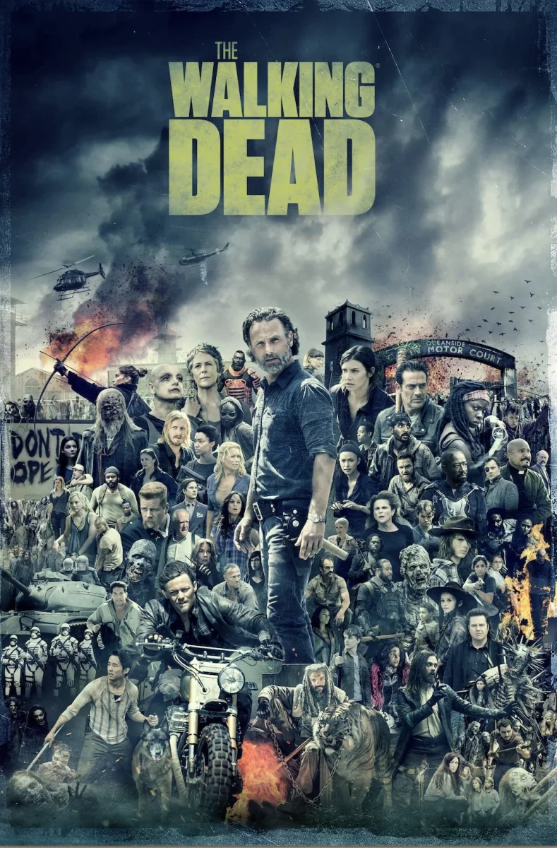 Picture of Waking Dead characters