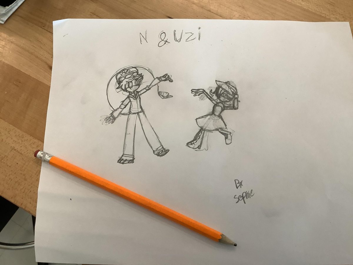 N and Uzi from Murder Drones