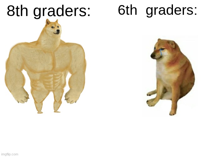 How 8th graders look up to 6th graders
