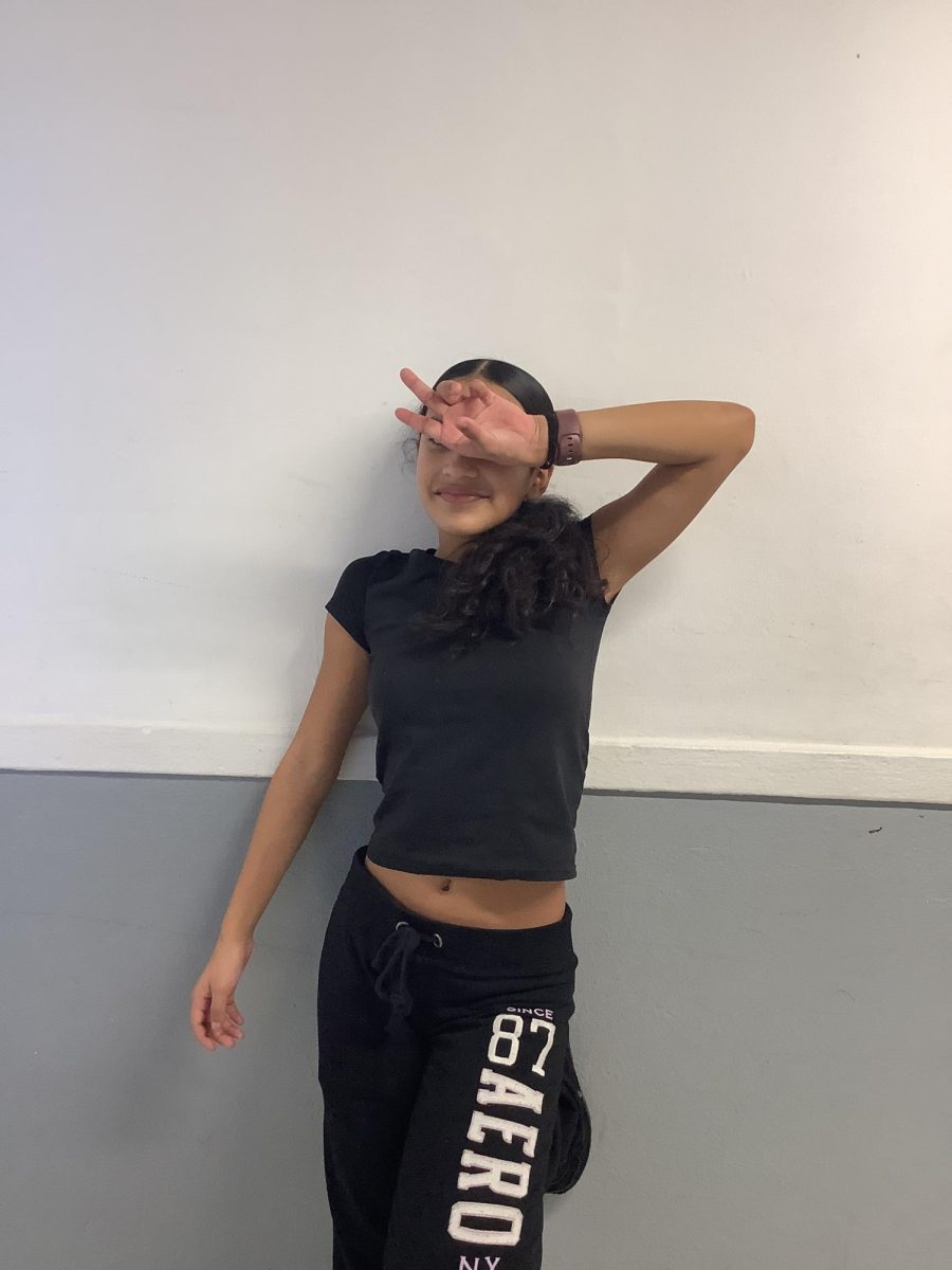 Aaliyah Lombardi shares what type of shoes she is wearing and why she chose to wear them.