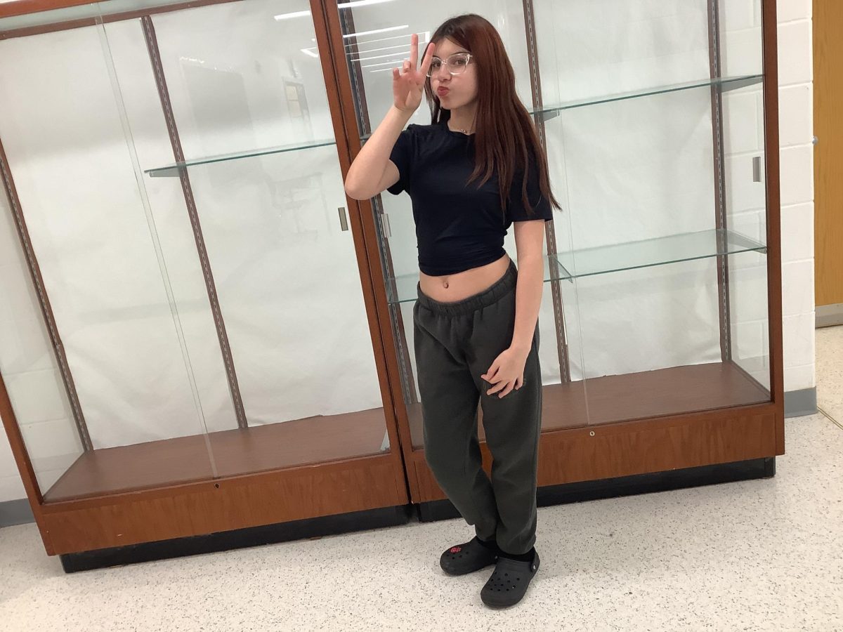Ciara James poses for the fit of the week.