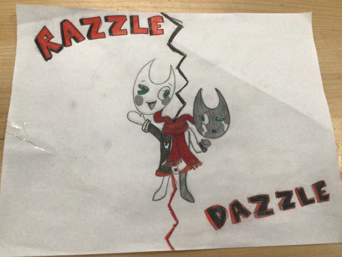 Remade drawing of Razzle and Dazzle from Dandy's World