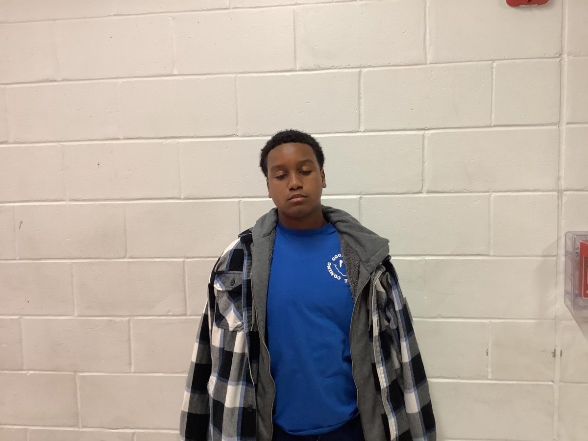 Aaron Dacres is a 7th grader at WMS and he expressed his outfit of the day.