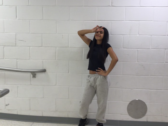 Aaliyah Lomardi poses for a picture at WMS